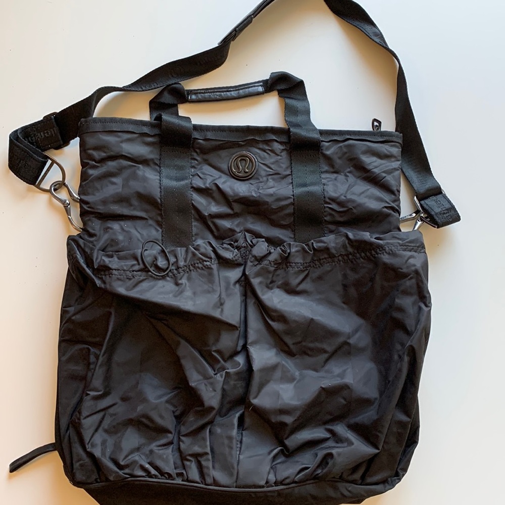Black Lululemon Gym Bag